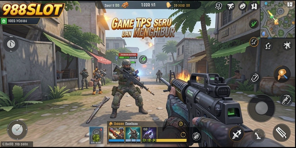 Tampilan gameplay seru dari 988SLOT dengan efek visual menawan.