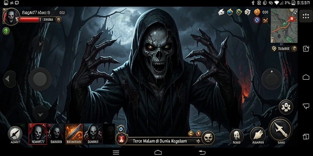 Gameplay menyeramkan di kegelapan misterius ADAM77.