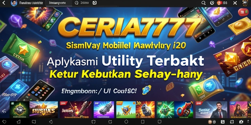 Tampilan antarmuka CERIA777 yang mudah digunakan untuk pengelolaan tugas.