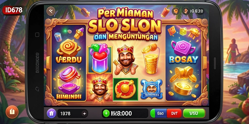 Tampilan menarik dari gameplay ID678 dengan grafik Slot yang mengesankan.