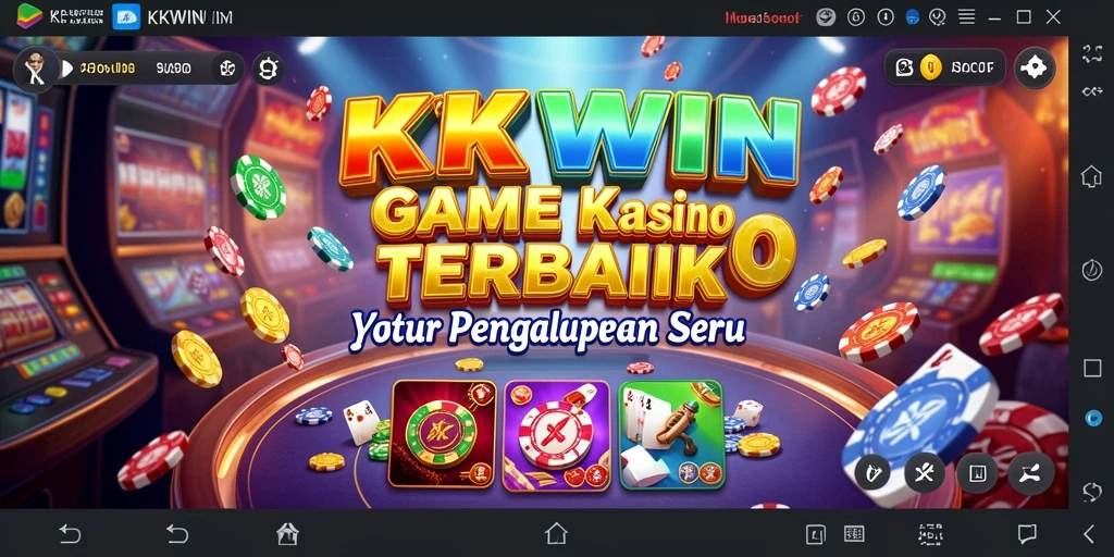 Screenshot utama KKWIN menunjukkan gameplay kasino yang menegangkan dan mengasyikkan.