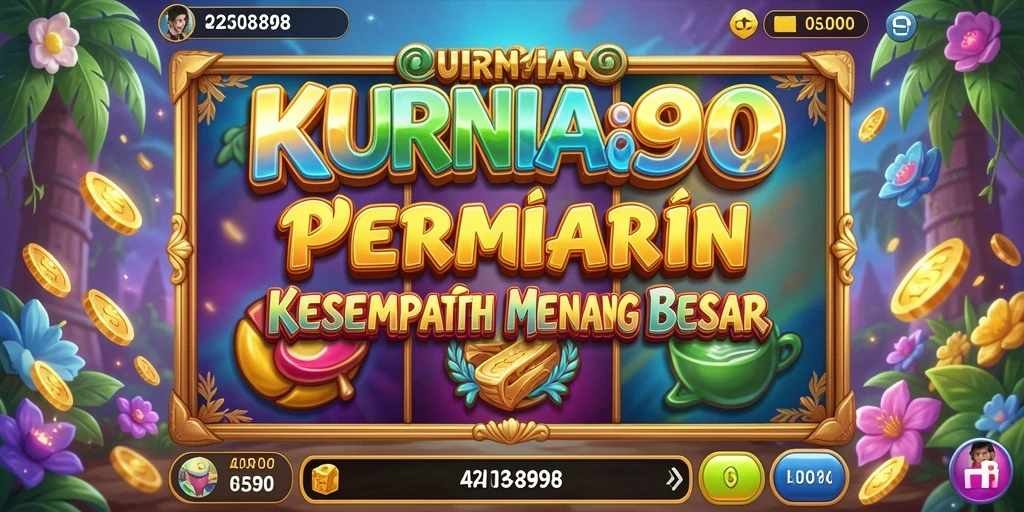 Tampilan menarik dari permainan slot KURNIA898 yang penuh warna.