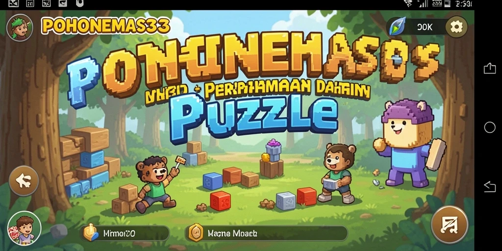Tampilan menarik dari gameplay <strong>POHONEMAS33</strong> yang penuh tantangan.