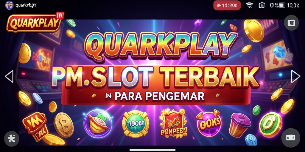 Tampilan gameplay menarik dari aplikasi Slot QUARKPLAY.