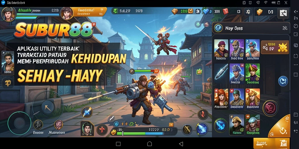 Tampilan antarmuka SUBUR88 yang sederhana dan efisien.