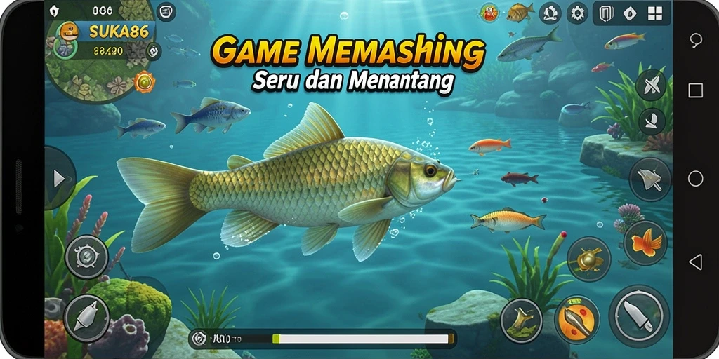 Screenshot gameplay memancing yang menarik di SUKA86.