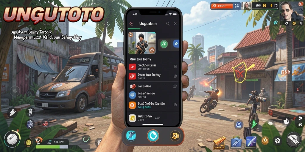 Screenshot UNGUTOTO menampilkan antarmuka intuitif dan berbagai fitur pengelolaan tugas.